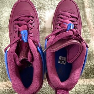 Jordan Kids Sneakers in Purple and Blue